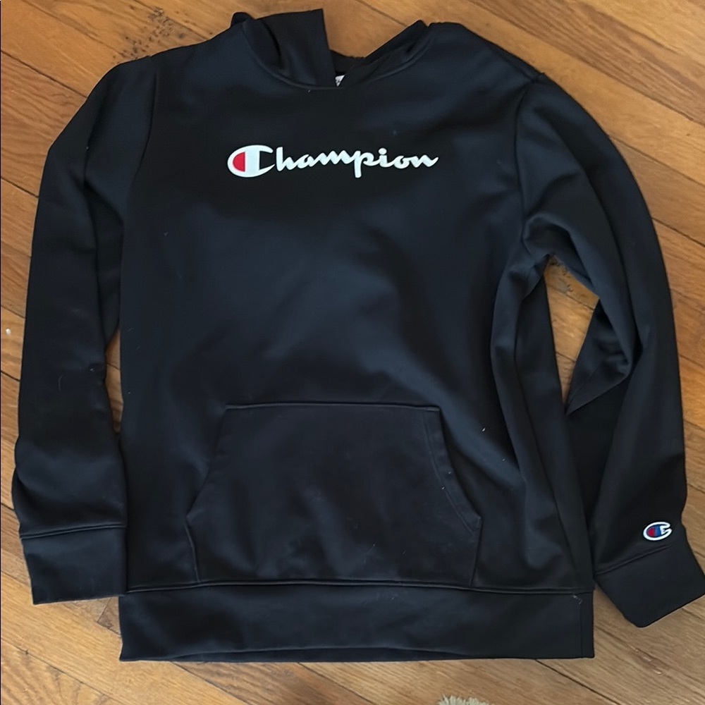 Champion Black Hoodie
